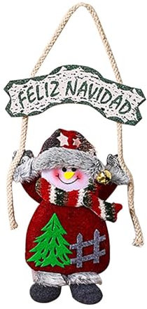 Weihnachtsbaum Anhänger Tannenbaumschmuck Anhänger Weihnachtsmann Schneemann Elch Christbaumschmuck Personalisiert Tuch Weihnachten Basteln Winterdeko Festivals Partydeko Fensterdeko Weihnachtsbäume