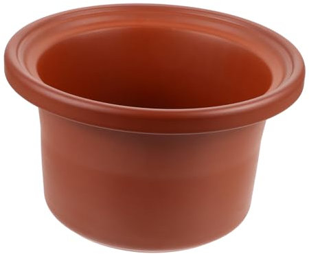 BEBEMOKO Pentola Elettrica Con Rivestimento Ceramica Capacità Per Stufati Zuppe e Porridge Accessorio Resistente e Stile Elegante Per Cucina