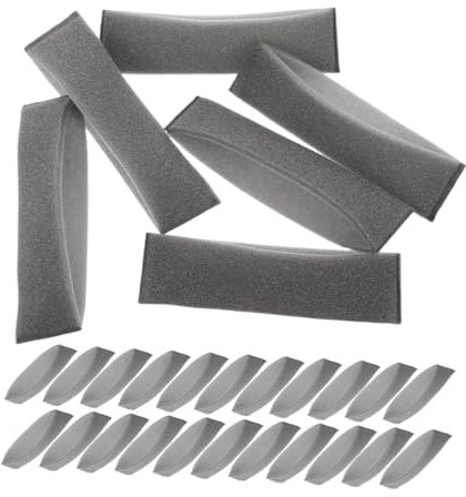 JECOMPRIS 50stücke Anzug Kleiderbügel Schulterform Schutzkleidung Bügelkleidung Gepolstert Langlebig Schwarz