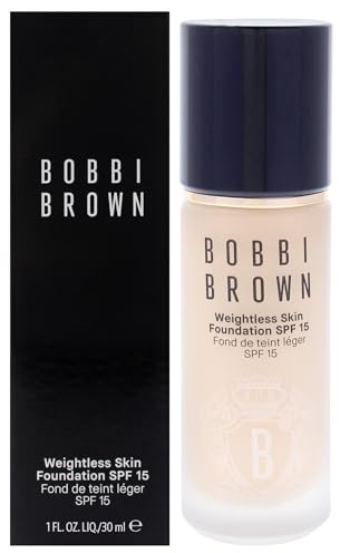 Weightless Skin Foundation SPF 15 - N-020 Neutral Ivory by Bobbi Brown for Women - 1 oz Foundation