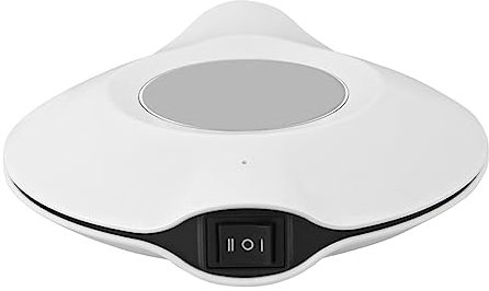 HEALEEP Tragbarer Kühler mit Kühl und Heizfunktion für Zuhause Büro und Reisen USB Einfache Nutzung für Getränke und Lebensmittel Weiß