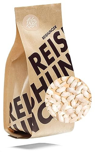 REISHUNGER Milch Reis, Bio, Italien Lombardei, 3kg, Sorte: Arborio – erhältlich in 600g bis 9kg