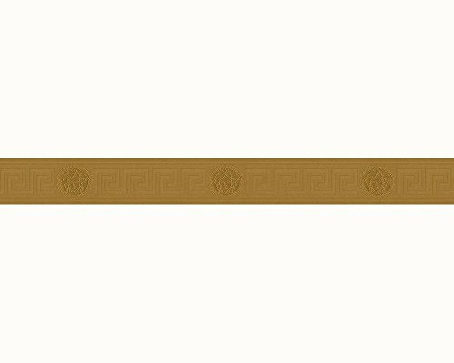 Luxury Wallpaper Versace 3 Non-Woven Wallpaper 5.00 m x 0.05 m Gold Made in Germany 935262 93526-2