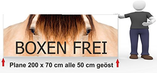 Werbebanner Boxen frei
