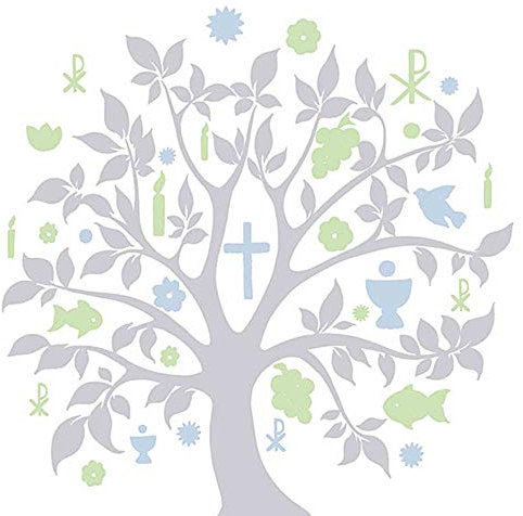 Serviette Ambiente Kommunion/Konfirmation Communion SYMBOLS Motiv 2016 silver silber 20 Servietten pro Packung
