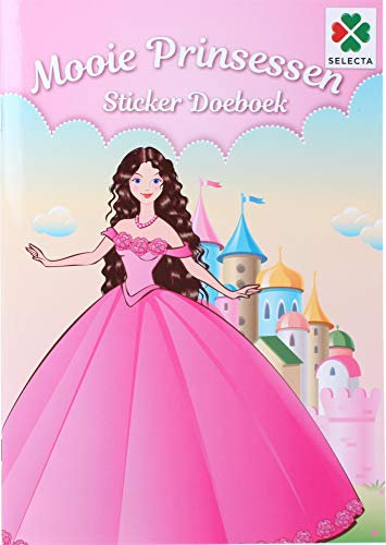 SELECTA SPEL EN HOBBY 54623 Stap in de Fantastische wereld Van prinsen EEN heleboel Pagina’s met prachtige prinsessen, uitdagingen en Heel wat Stickers. Aantal pagina's: 32, Roze