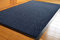 TrendMakers DOOR MATS SMALL MEDIUM (MIDNIGHT BLUE & BLACK) BARRIER MAT RUBBER EDGED HEAVY DUTY NON SLIP KITCHEN ENTRANCE HALL RUNNER RUG MATS 50x80CM | POLYPROPYLENE PILE (1'8 x 2'6)