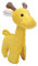 Zeus Plüschtier für Safari-Hunde, Giraffe, Gelb, 24 cm