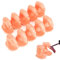 MWOOT 10 Stück Modellier und Übungsfinger für künstliche Fingernägel Tips, Fake Fingers Model for Manicure Nail Art Training