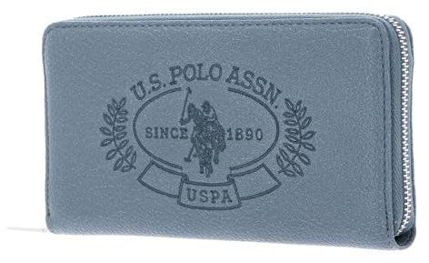 U.S. POLO ASSN. Hailey Zip Around Wallet Light Blue