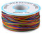 Cavo Isolante Colorato, P/N B-30-1000 250 M 30 AWG 8 Fili Cavo per Test, Cavo Solido in Rame Stagnato per Test Elettronico