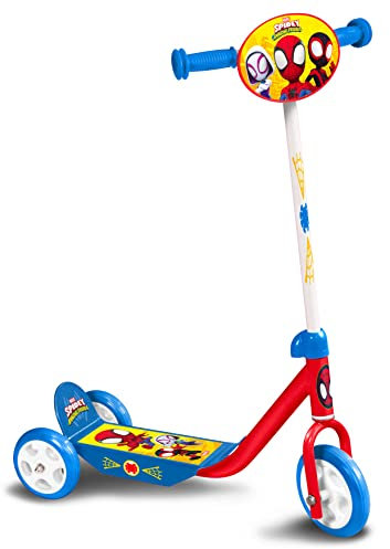 Scooter Spidey 3 Wheels, RED Yellow Blue