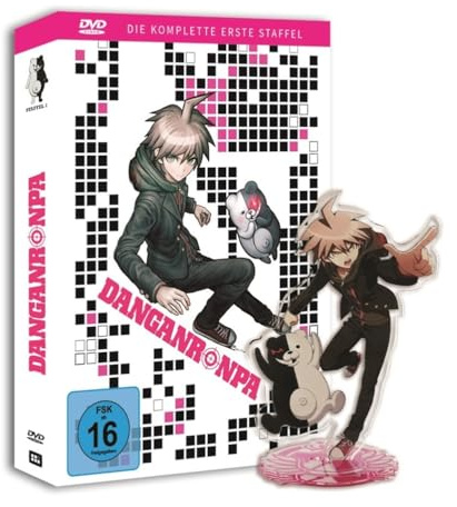 Danganronpa - Staffel 1 - Gesamtausgabe - [DVD] Collectors Edition inkl. Acryl-Figur