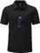 YSENTO Herren Poloshirts Kurzarm Polohemd T Shirts Golf Polo Slim Fit Tennis Polo T-Shirts mit Tasche(Schwarz,XL)