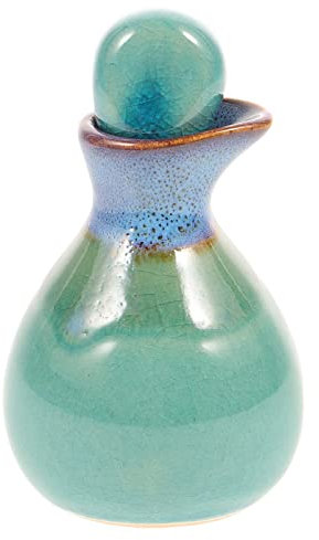 FRCOLOR Ceramics Essentieller Öl-behälter Für Beauty Salons Und Spas Porzellan-dose Blau Aufbewahrung Von Ätherischen Ölen Für Wellness-anwendungen