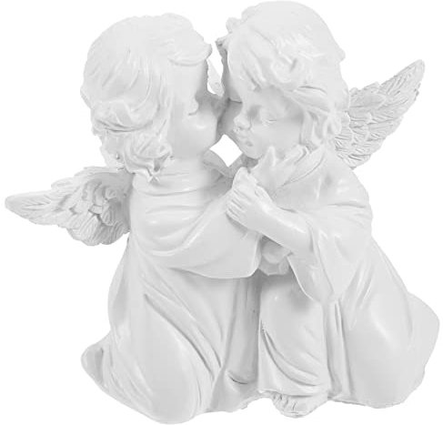 TOPBATHY Engel Figur Aus Harz Für Garten Heim Dekoration Schöne Engel Statue Skulptur Ornament