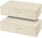 Huquter Under Bed Storage Box with Lid, 2 Pack Underbed Storage with Side & Bottom Support & 3 Handles, Large Foldable Fabric Wedding Dress Storage Box for Duvets Comforters Beddings, 76x38x17cm