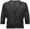 OPUS Damen Strickjacke | Cardigan DORIFA Regular aus Leinen Mix Emerald, 38