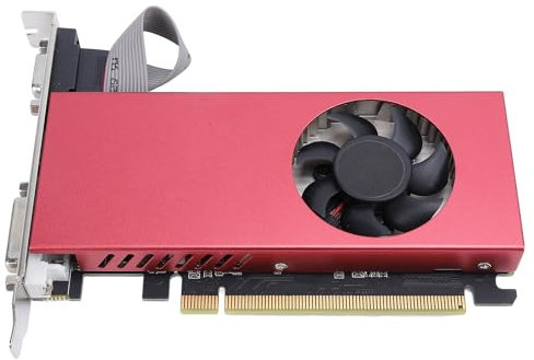 Sxhlseller RX550 Graphics Card, Radeon RX 550, 4GB GDDR5, 1183MHz Core, 6000MHz Memory, PCIe x8, VGA, DVI, HDMI, Desktop Compatible