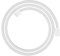 hansgrohe AXOR ShowerSolutions flexible de douche textile, 1600mm, écrou cylindrique des deux côtés, 28261, Couleur: Blanc mat
