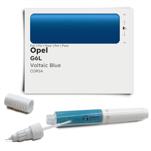 Genuine Colors Lackstift Voltaic Blue G6L für Opel Blau Corsa