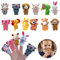 12 Stück Fingerpuppen,Liwein Niedliche Fingertiere Baby Story Time Requisiten Spielhandschuh Klein Tier Fingerpuppe Set für Geschichte Zeit Kindergeburstag Mitgebsel Fingerpuppen(Tierkreiszeichen)