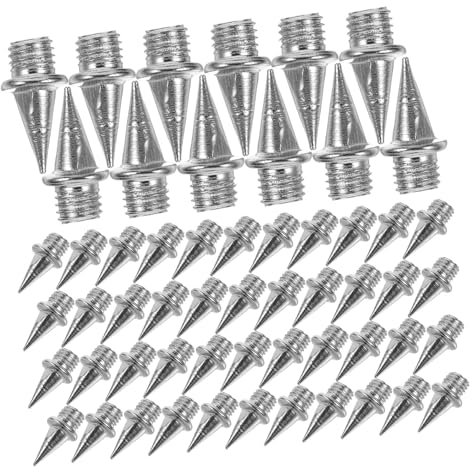 Happyyami 110 Piezas Clavos De Repuesto para Zapatillas De Atletismo Clavos De Acero para Calzado De Atletismo para Pista y Entrenamiento