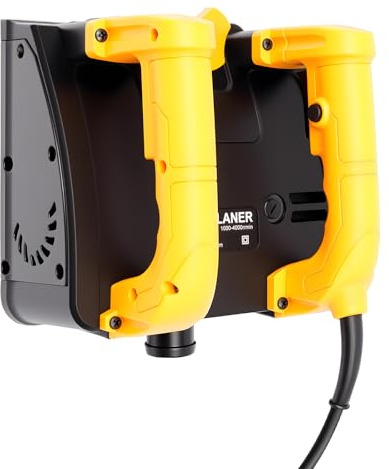 1200W Elektrische Wandhobelmaschine Tragbare Walzenhobelmaschine Power Schaufel Wand Maschine, Sanierungsfräse Schleifer Putzfräse Mauerfräse Estrichfräse Mauer Fräse, Mit Kabel 1-4mm