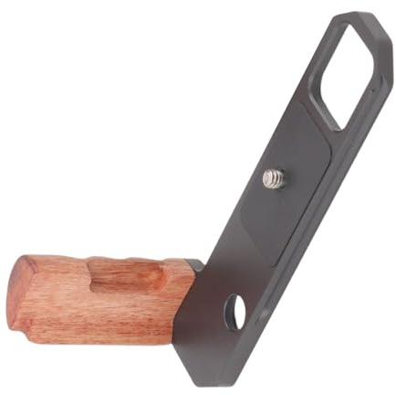 Holz Seitengriff Grip Schnellveröffentlichungsplatte L Klammern Arcas Styles Für 2 Kamera Stativen Schnellfreisetzungsplatte