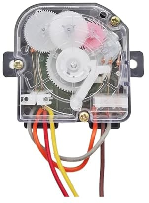 Minuteur For Lave-linge, Interrupteur De Minuterie Double Fonction Lavage/séchage, 3 Fils Sortants Et 2 Fils En Série
