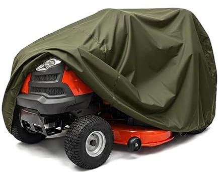 DAHJSD Abdeckung Aufsitzrasenmäher für Cub Cadet XT3 SLT50 2015-2025, Rasenmäher Abdeckung Polyester Strapazierfähig, Rasentraktor Abdeckplane Staubschutz Regenschutz, XXL (96.46×19.69×55.12 in)