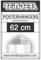 1 Paar Posterleisten - transparent, Länge 61,5 cm