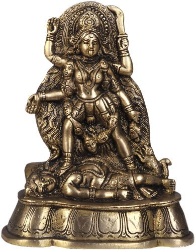 Exotic India Mutter Göttin Kali – Messing Statue