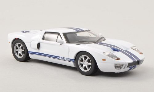 Ford GT, Weiss/blau, Modellauto, Fertigmodell, SpecialC.-68 1:43