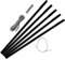 TentSpares - Universal 11mm Durable Tough Fibreglass 5 Tent Pole Repair Kit Camping Repair, Tent Poles Replacement