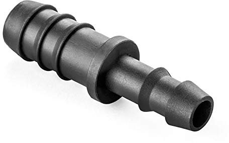 ABRISA Enlace de reducción de manguera de riego, Negro, 20-16 mm