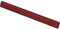 Shin YO 259-108 Kunststoff Rückstrahler mit Gewindebolzen, 123mm x 12.5mm x 13mm, Rot
