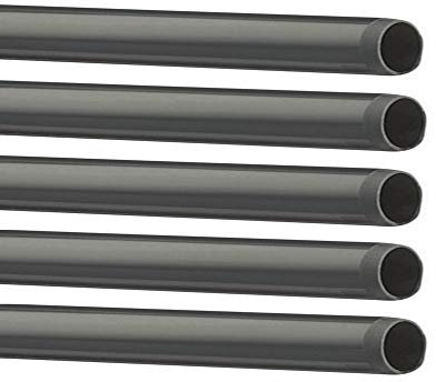 5 Stück PVC Rohr Ø 32mm 1m lang B-Ware. Nur Rohre ohne Rohrverbinder Winkel Kniestück Muffen T-Stück Kappen (5 x 1m Rohr Ø32mm)