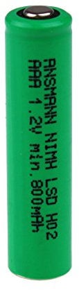 Ansmann, batteria Ni-MH LSD, testa piatta