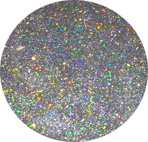 (GH1 - HOLOGRAPHIC SILVER 50g) GLITTER NAIL ART COSMETIC CRAFT FLORIST WINE GLASS GLITTER TATTOO
