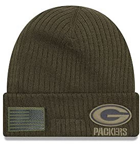 New Era Salute to Service Wintermütze - Green Bay Packers