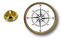 pin Button pins anstecker Anstecknade Motorrad kompass Kompassrose