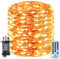 RcStarry Fairy Lights Plug in, 50M 500LED Copper Wire Fairy Lights Warm White, 165ft LED Fairy String Lights Mains Powered with Remote, Timer, 8 Modes, Memory, Waterproof for Indoor Outdoor Decor