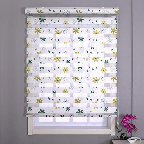 ROLLER BLINDS Double layer Day and Night Zebra Curtain for Window and Door with Fittings, 60cm/ 80cm/ 100cm/ 120cm/140cm Wide (Size : 140x240cm)