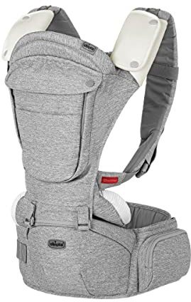 Chicco Sidekick Plus 3-in-1 Hip Seat Carrier - Titanium | Grey