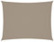 vidaXL Sonnensegel Wasserfest Sonnenschutz Windschutz Sonnendach UV Schutz Garten Terrasse Balkon Oxford-Gewebe Rechteckig 5x6m Taupe