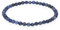 Lebensquelle Plus Mini Kugelarmband | 4mm | Hochwertiges Edelsteinarmband (Dumortierit)