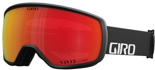 Giro Balance II Wordmark Skibrille & Goggle OTG – Anti-Fog – sphärische Linse – EXV Technology – Toric Vivid Lenses – EVAK Vent Technology – Triple-Layer Face Foam – Royal Blue, Größe: OS