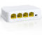 YuanLey 4 Port PoE Extender Gigabit mit 3 PoE Ausgängen, IEEE 802.3af/at Mini 4 Kanal PoE Repeater 1000Mbps, Wand und DIN-Schiene Montieren Passthrough POE-Verstärker/Booster, Plug and Play