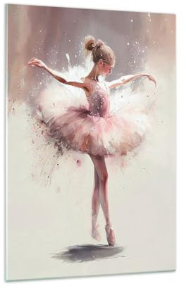 ARTTOR Glasbild 70x100 cm Wandbild Glasdruck Menschen Musik - 6174